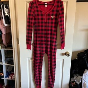 VS Red and Black Plaid Pajama